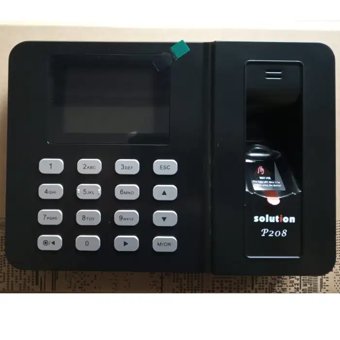 Mesin Absensi FingerPrint Sidik Jari Solution P208 bagus