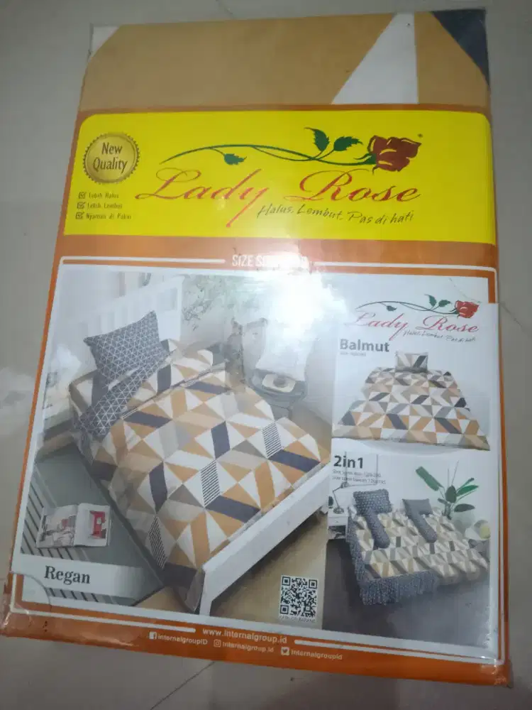 Sprei single ukuran 90x200