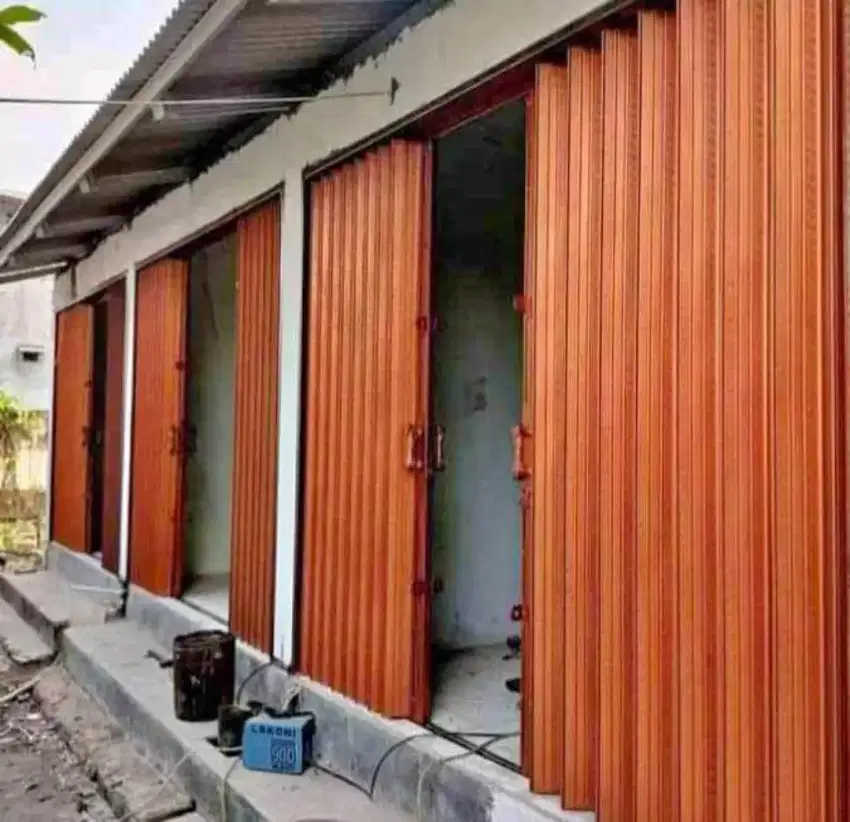 Jual pintu harmonika dan rolling door