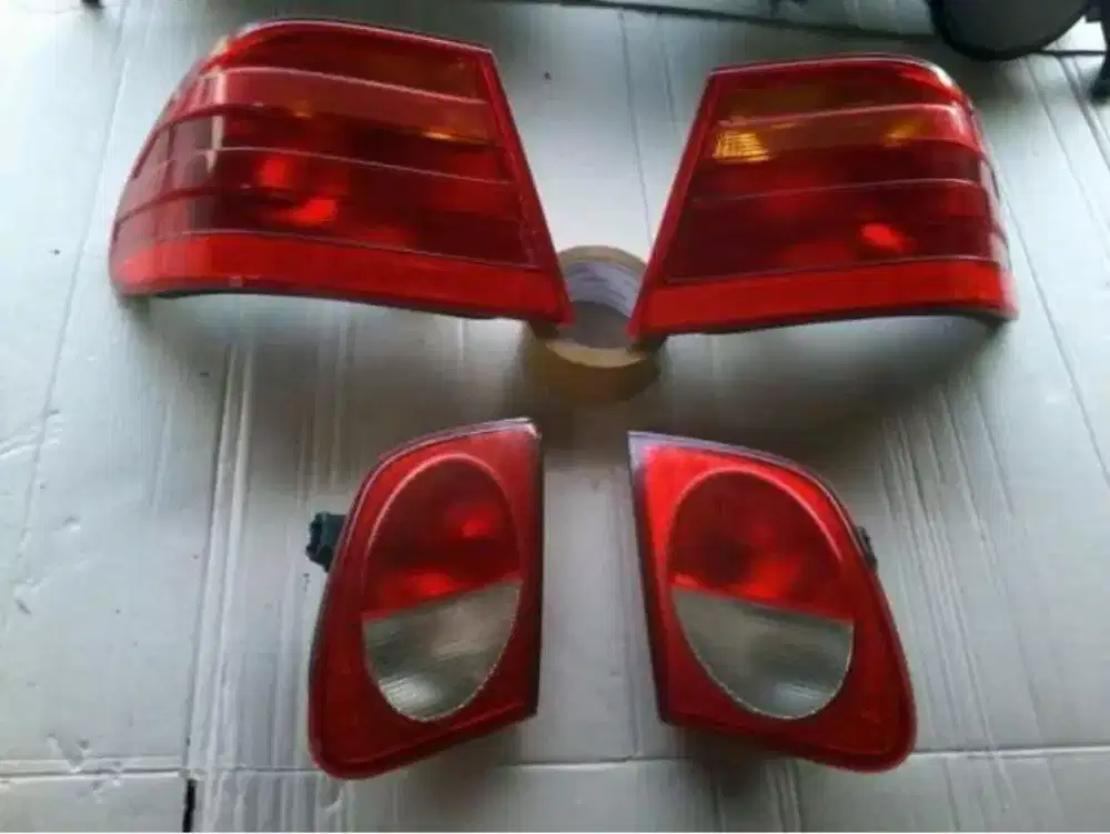 Lampu stoplamp set sepasang ori copotan mercy mercedes w210 e class