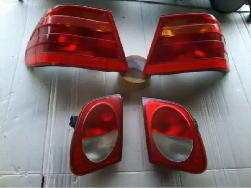 Lampu stoplamp set sepasang ori copotan mercy mercedes w210 e class