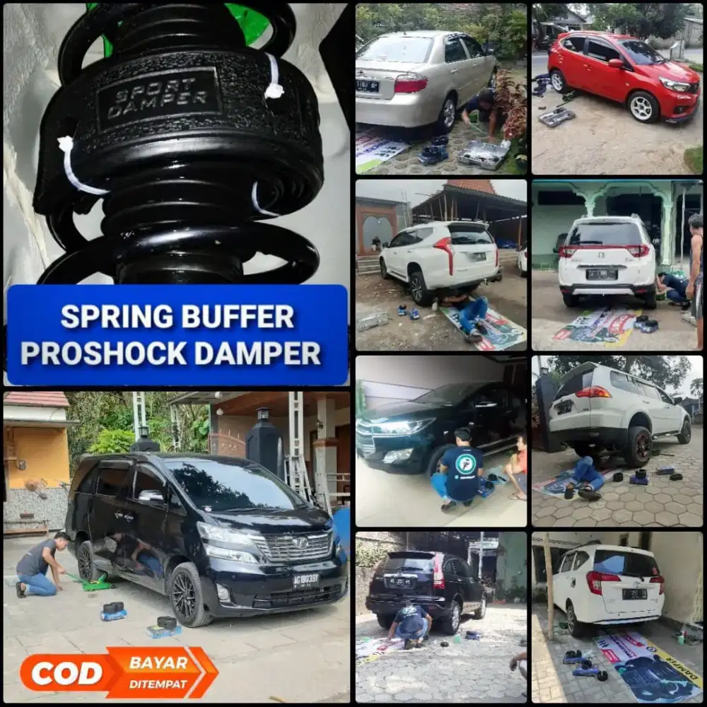 PEREDAM GUNCANGAN SUSPENSI DAN BODY MOBIL, DAMPER SPRING BUFFER