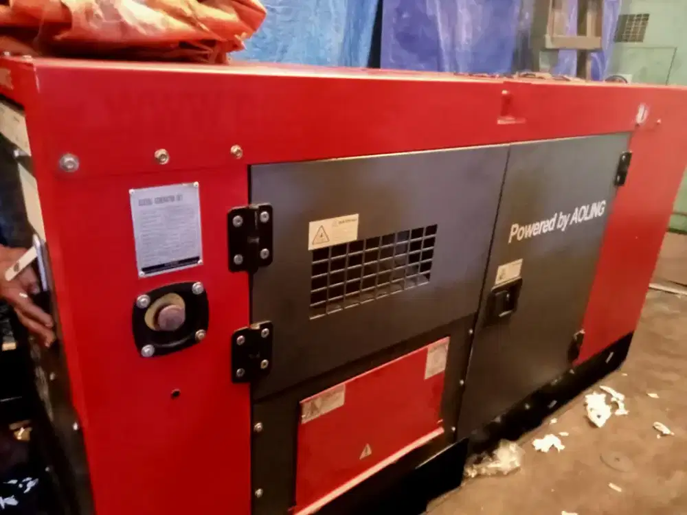 Isuzu 30 kva silent second siap kirim