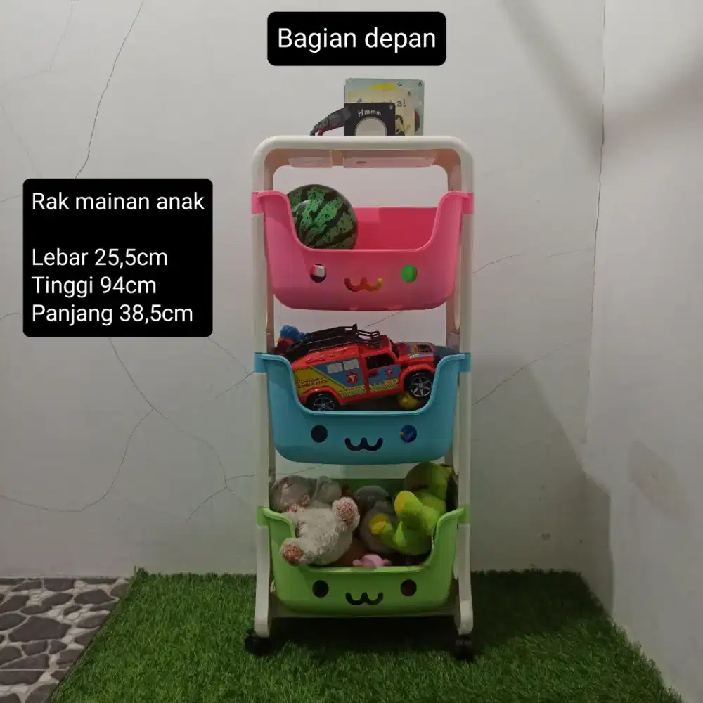 Rak mainan anak second berkualitas