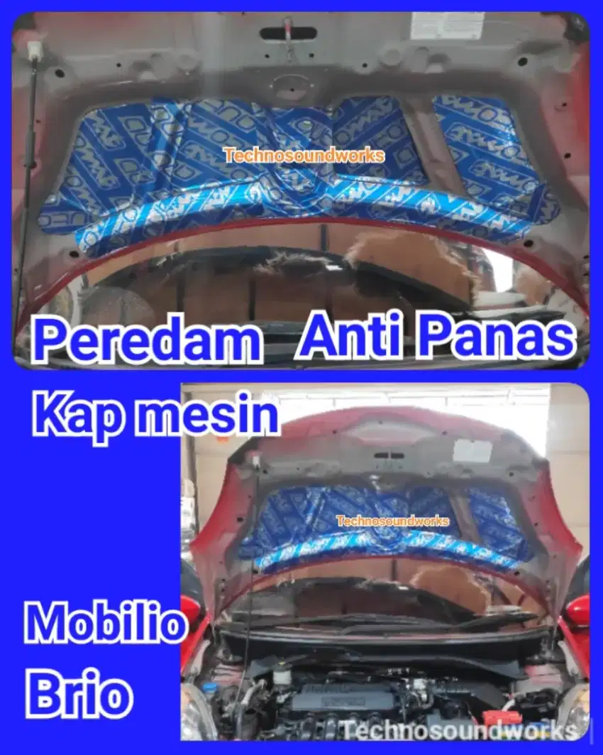 Peredam Kap Mesin Anti Panas per lembar for fortuner