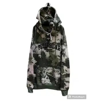 Hoodie army pull outlet and bear