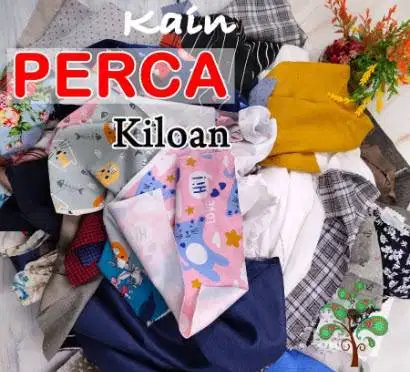 Bahan Multi Kain perca sisa potongan murah kiloan