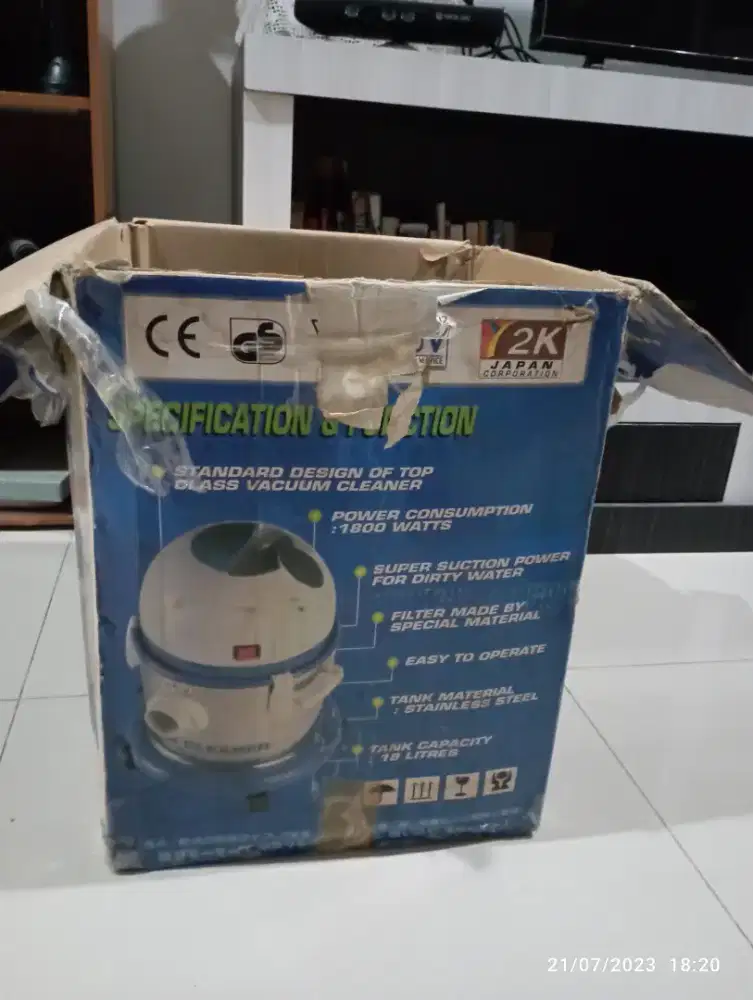 Vacuum cleaner merek aowa.. Made in japan original