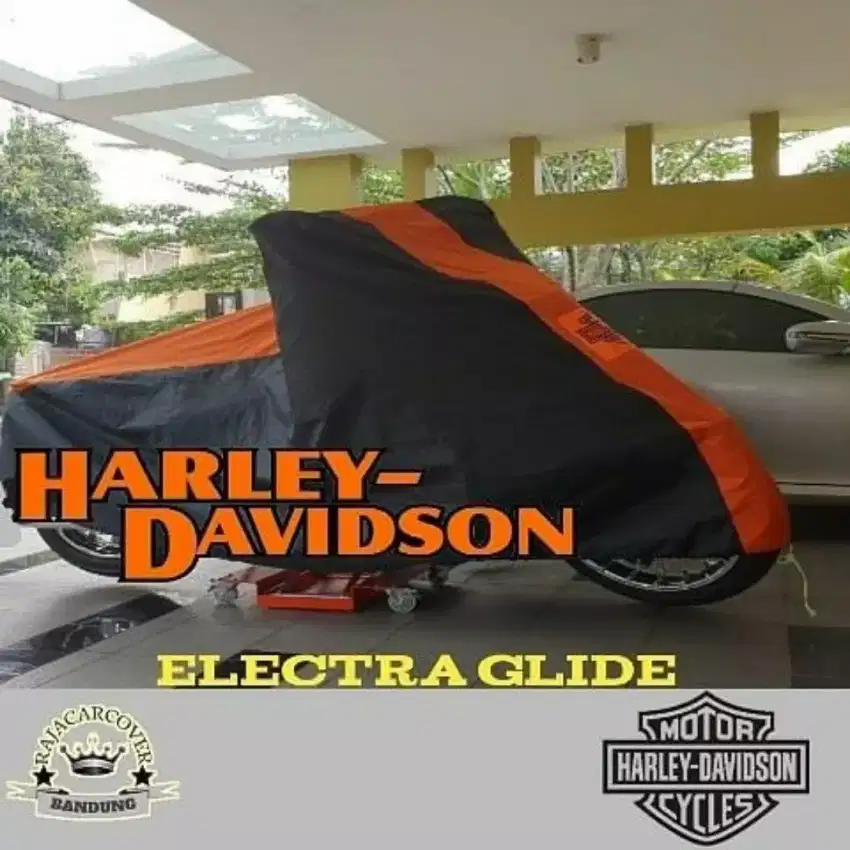 Cover Motor Harley Davidson Bandung