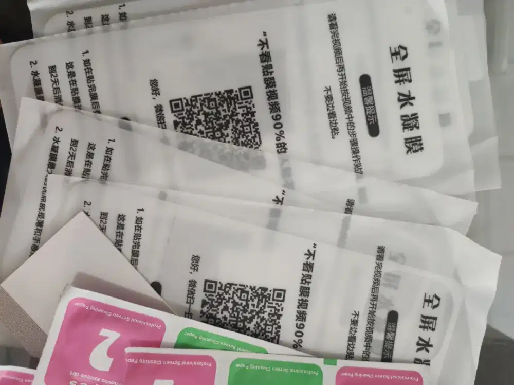 Tempered glass mi 11 lite depan belakang hydrogel