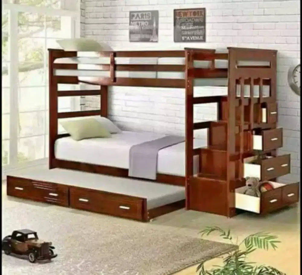 TEMPAT TIDUR TINGKAT.RANJANG SUSUN.DIPAN TINGKAT