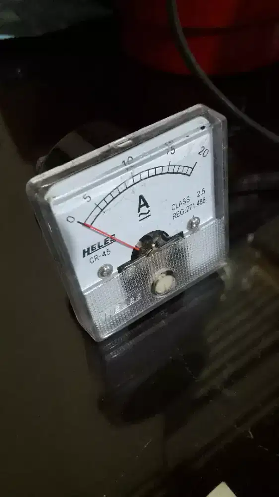 Panel Meter Ampermeter Heles Cr-45