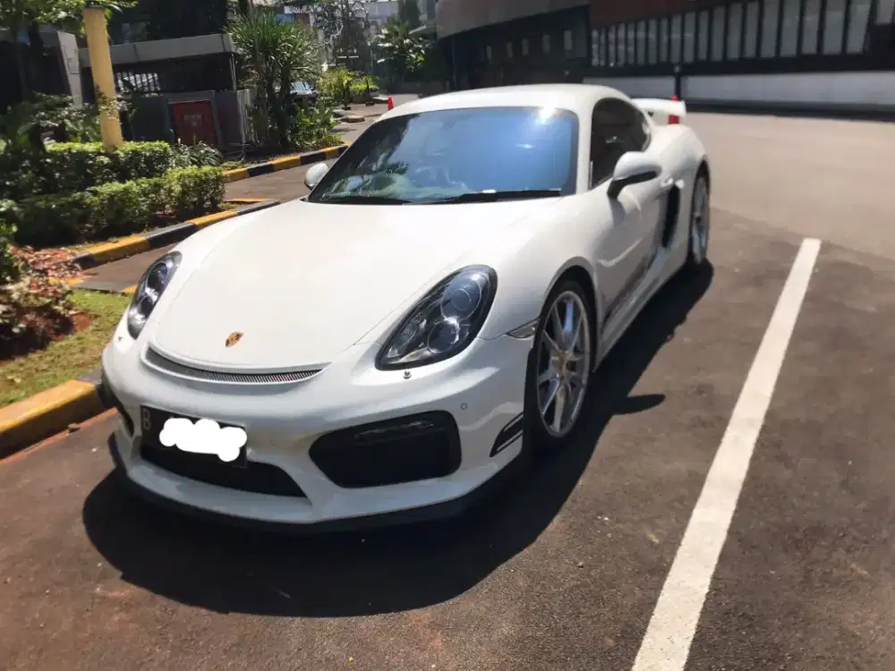 [KM:9ribu] Porsche Cayman 3.4 S 2013 GT4 Bodykit