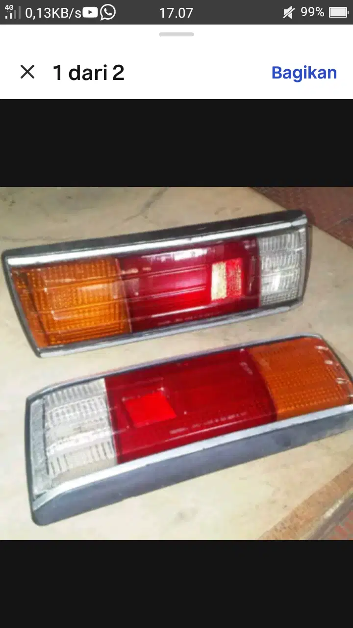 Stoplamp mobil Subaru leony 1973