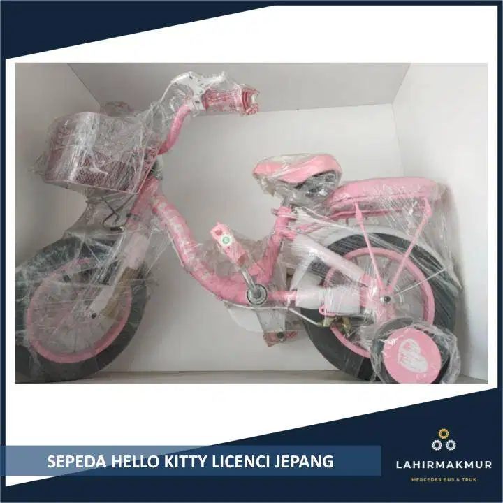 SEPEDA HELLO KITTY LICENCI JEPANG