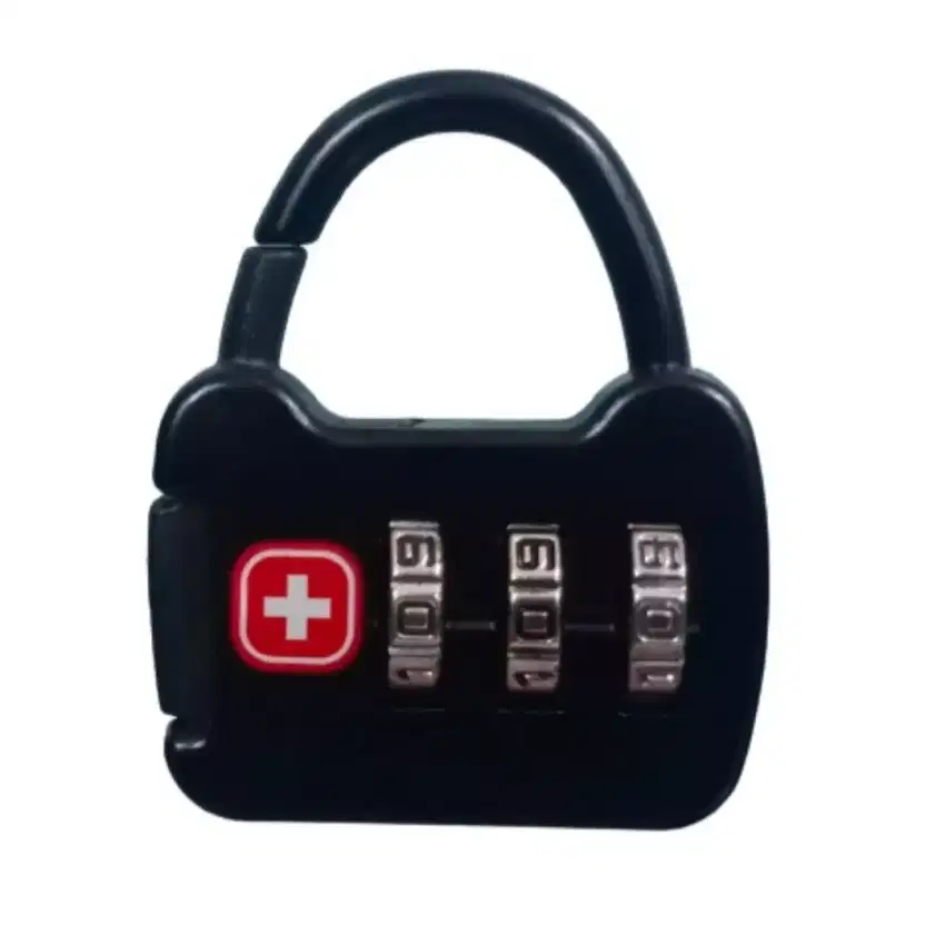 Gembok swiss password code lock kunci koper kombinasi angka travel bag