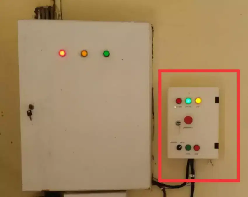 Panel ATS genset otomatis 1&3 phase