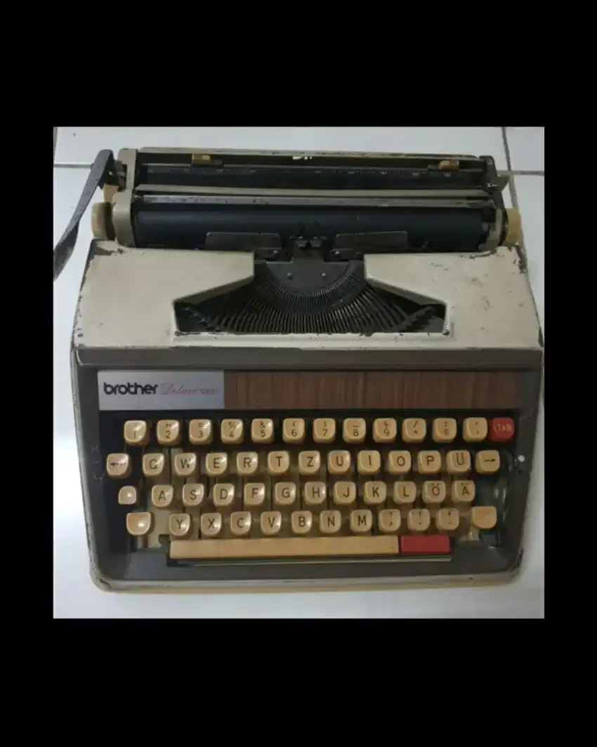 Mesin Ketik Tik Antik Kolektor Rare