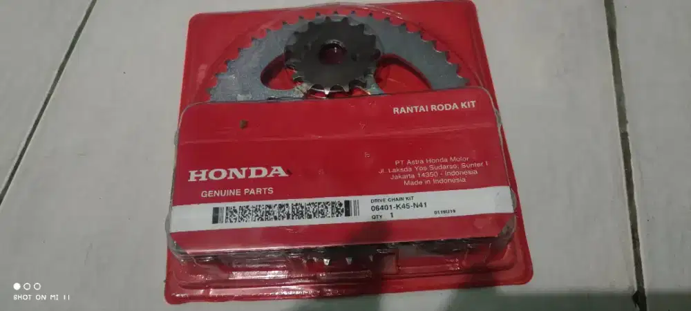 Gearset Honda z  wa1-K45-N41  baru