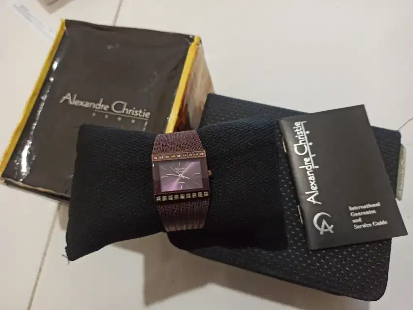 Second Preloved Alexandre Christie Jam Tangan Wanita AC2561 AC 2561