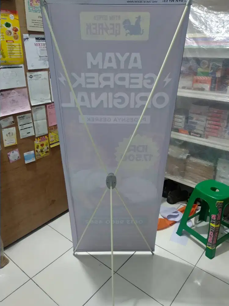 cetak banner x banner media promosi