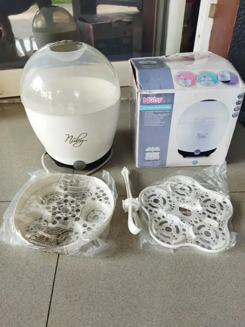 Nuby Steam Steriliser Botol Bayi steril