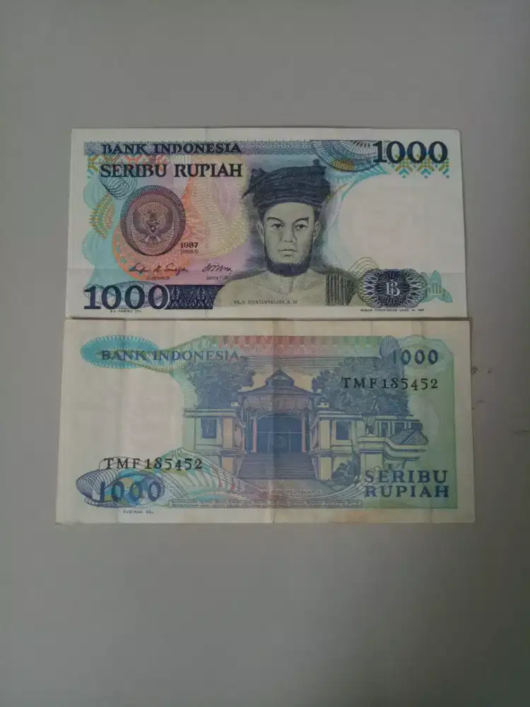 1000 rupiah 1987