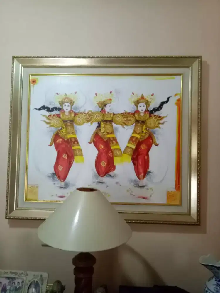 Lukisan Penari Legong Bali