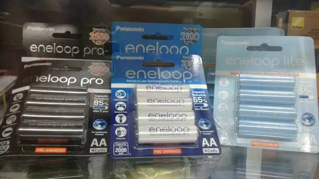 Baterai Panasonic Eneloop Recharge Mulai 1500mah