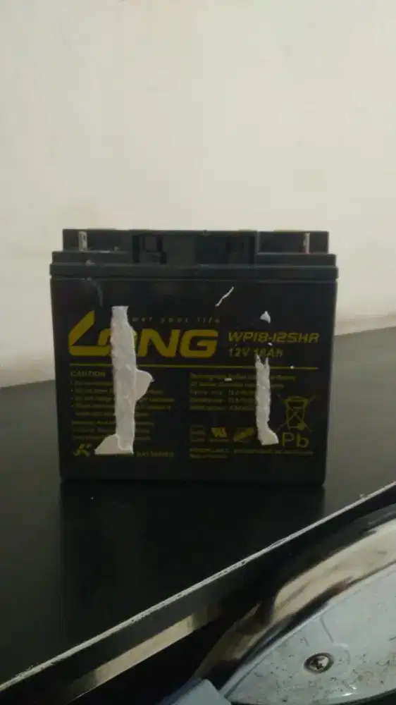 Terima baterai ups kondisi rusak