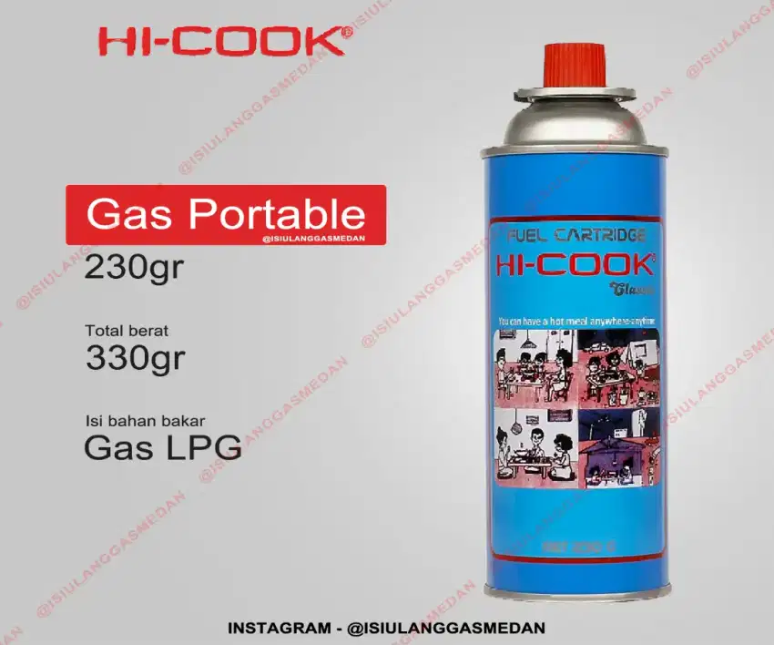 Gas Portabel Medan Murah