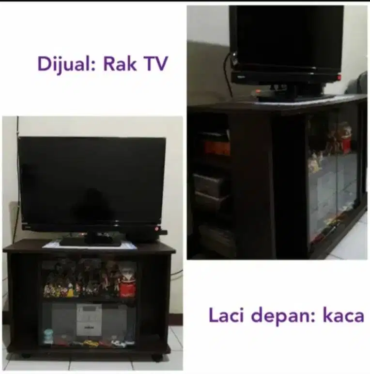 Dijual Cepat - Rak TV