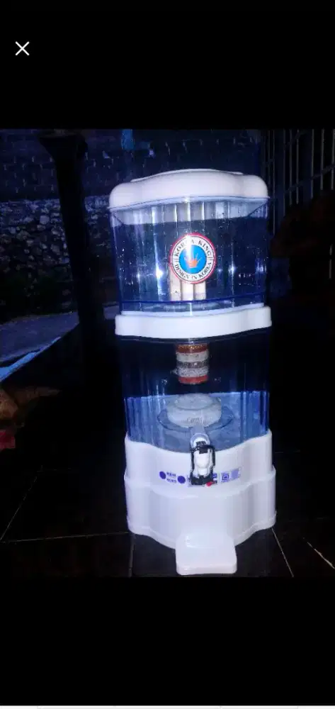 Hexagonal water purifier siap minum kapasitas 35 liter murah original