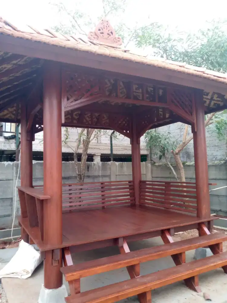 Jual Saung Gazebo - Jasa Pembuatan Saung