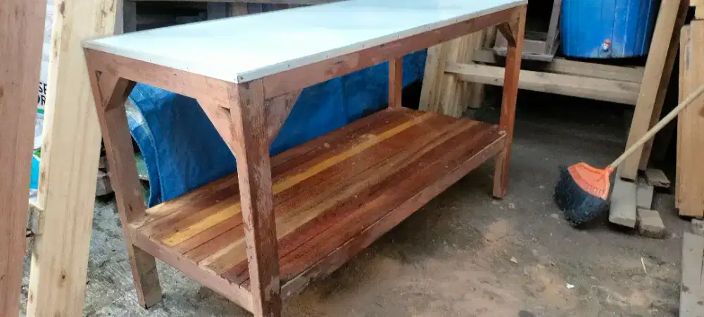 Meja serbaguna 50x120 tinggi 70