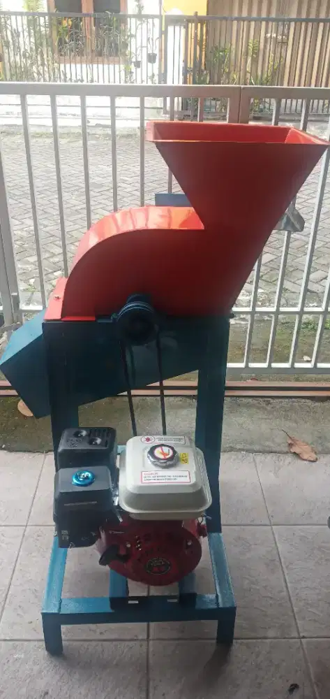 (RUMAH TEKNIK JOGJA)Pencacah jerami utk kompos dan pakan ternak