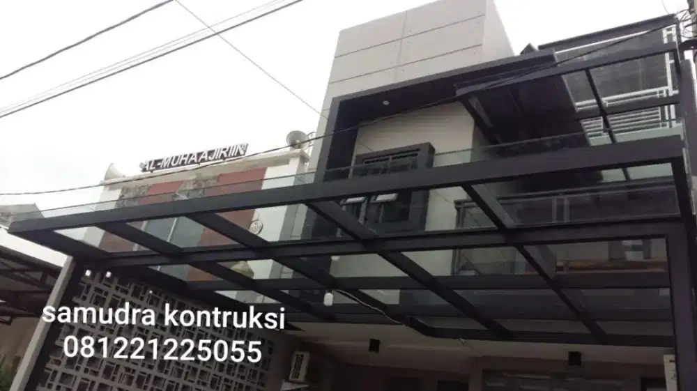Canopy holow, bajaringan, kontruksi gudang,kontruksi parkiran,dll