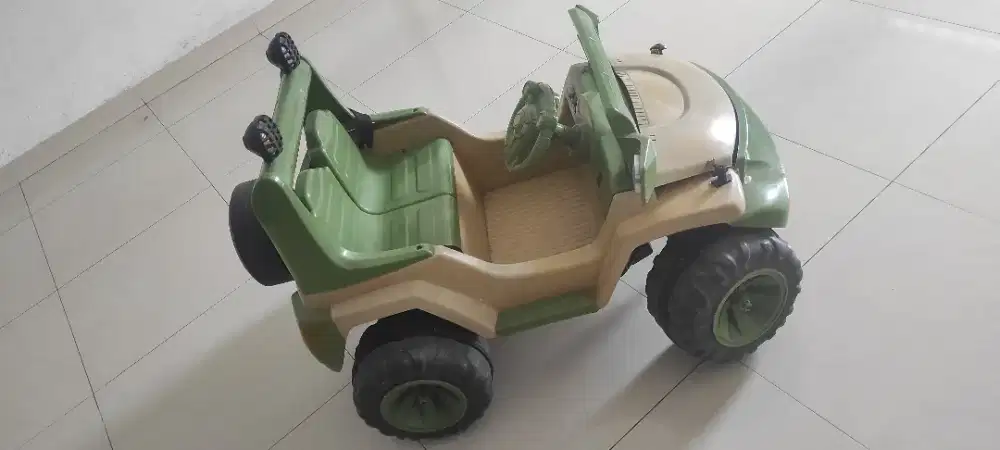 mobil anak pake battere muatan 2 org