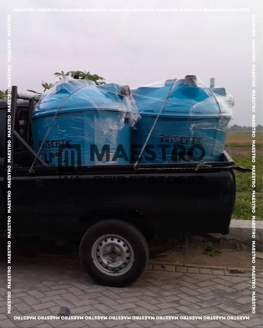 Biotank Bio Septic Tank FIBER dan HDPE ramah lingkungan