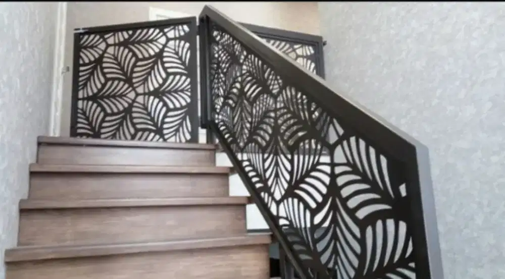 Laser cutting Metal Partisi, Fasade, wall decoration, pagar, kanopi