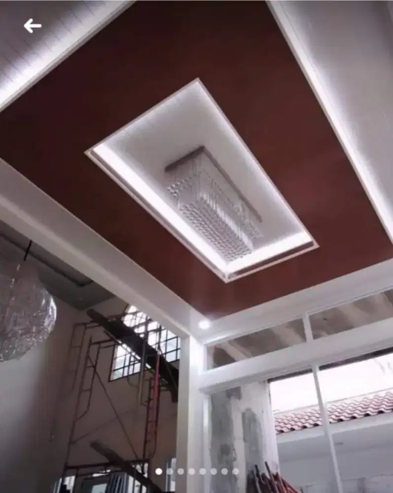 Plafon PVC mewah terbaru