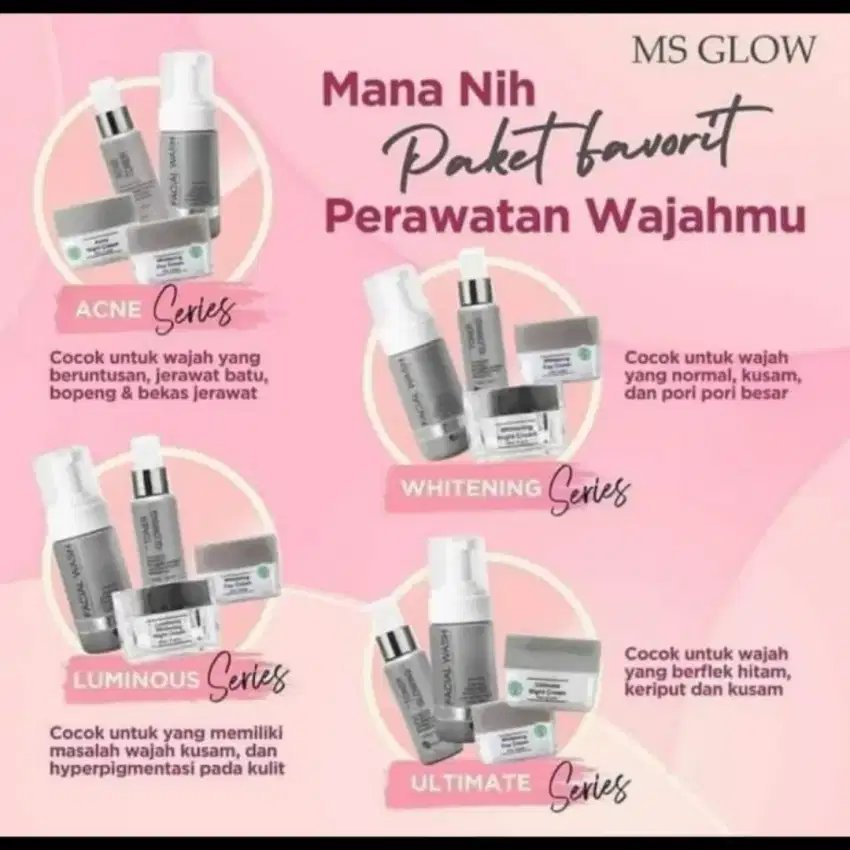 Paket Lengkap MS GLOW