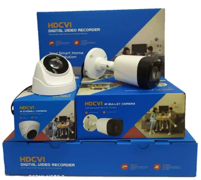 Paket kamera CCTV hilook by Hikvision free instalasi