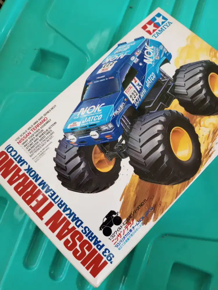 Tamiya Nissan Terrano. '93 Paris-Dakar (Team Nok Jatco). Series No. 11