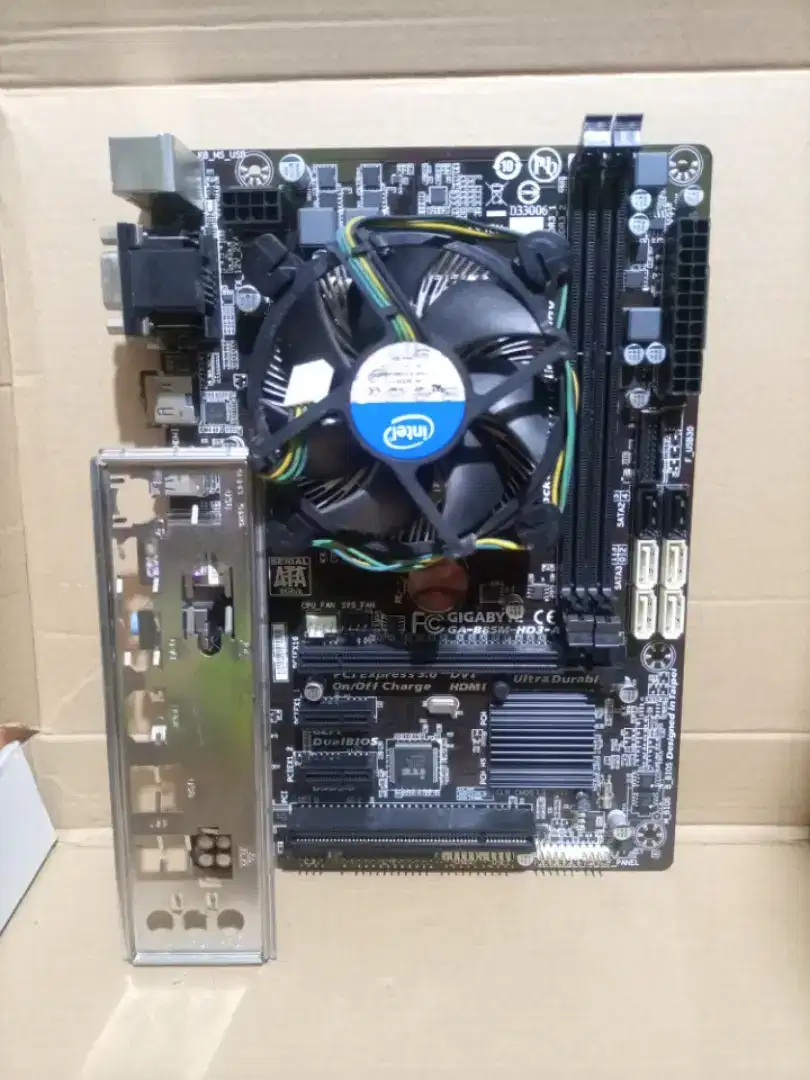 Paketan Motherboard H81 Asus Gigabyte i5 4590