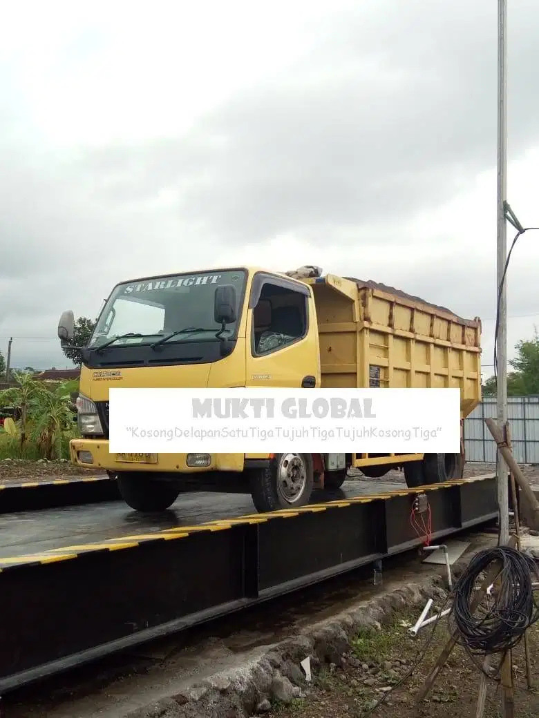 Jembatan Timbang Truk di Palu