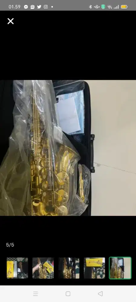 Jual beli Saxophone harga tinggi
