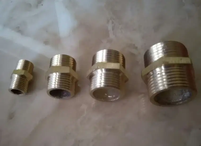 double nepel kuningan campur  37pcs