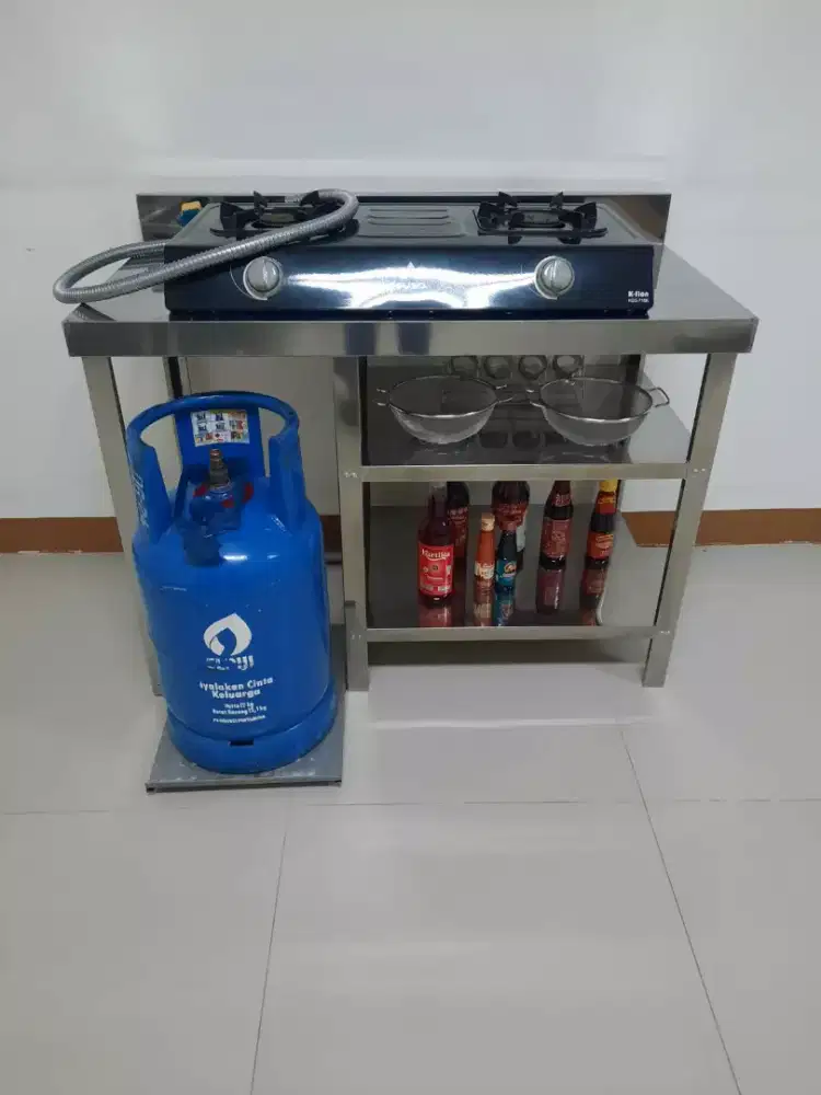 MEJA DAPUR STAINLESS