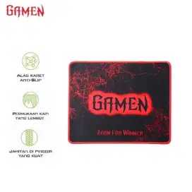 Mouse pad Gaming GAMEN GP-L MP02 Mousepad Game Anti-slipTebal Lebar